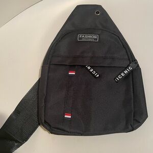 Black Men’s Shoulder Bag
